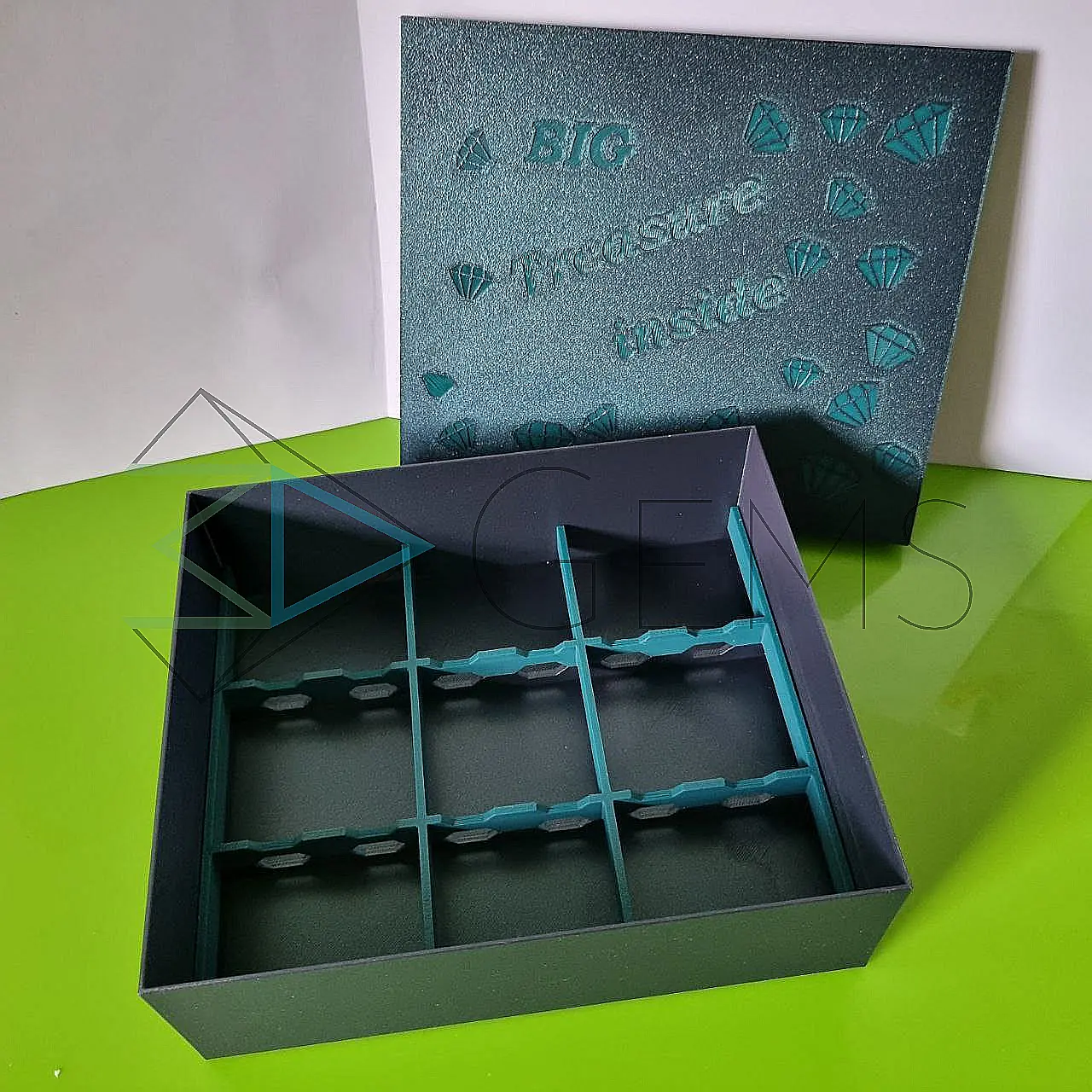 Treasure Box - 3D Gems