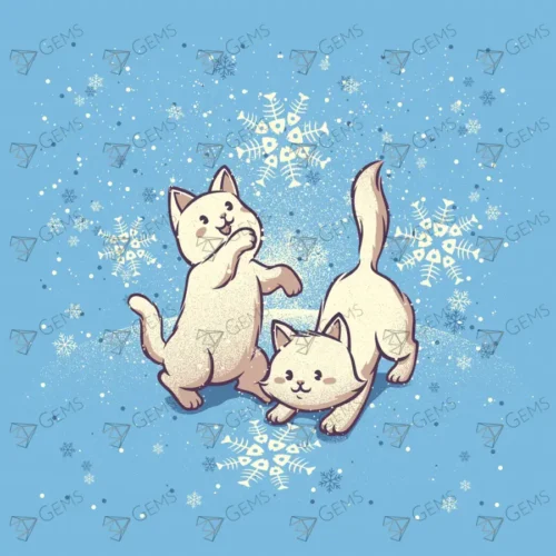 Cats Playing With Snowflakes - Tobe Fonseca (Release Paper)