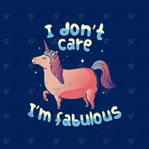 I Don't Care I'm Fabulous - Tobe Fonseca (Release Paper)
