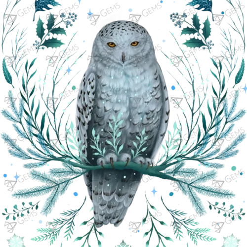 Snow Owl - Episodic Drawing (Release Paper)
