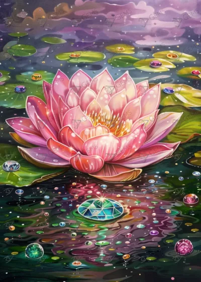 Sparkling Lotus - Auclair Studios (Release Paper)