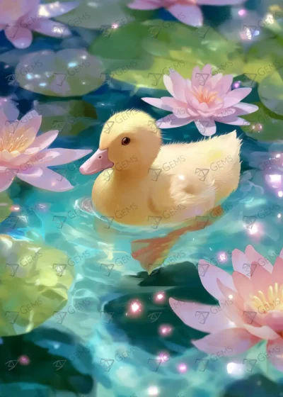 Lotus Duckling Pond - Auclair Studios (Release Paper)